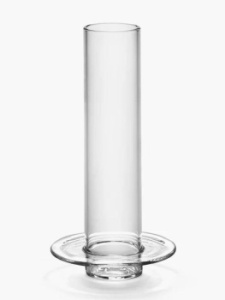 Serax Glass Towers Маленькая стеклянная ваза, размеры: 10,5х4,9х22,5h см, цвет - прозрачный