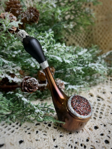 Inge Glas Стеклянная елочная игрушка Трубка, размер - 13 см