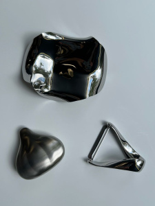 Alessi Кулинарный набор: овощечистка, стальное 