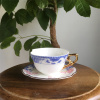 Seletti Hybrid Фарфоровая чайная пара Zenobia, 10,5х10,8х5,7 см, цвет - белый, зеленый, сиреневый
