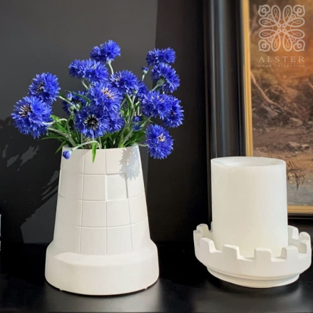 VG New Trend Tower Фарфоровая ваза 