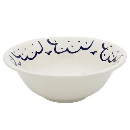 Gien L'Archipel Sentimental Миска для хлопьев, диаметр - 17,8 см, цвет - белый, желтый