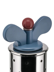 Alessi Pepper mill Мельница для перца и специй, размеры: 6,3х6,3х13,2h см, цвет - голубой