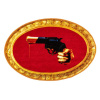 Seletti Toiletpaper Home Коврик для ванной Revolver, размеры: 90х60 см, цвет - красный