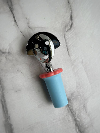 Alessi Anna G. Стоппер для бутылки, размеры: 4х4х10h см, цвет - голубой