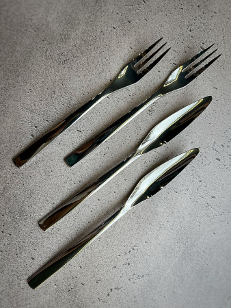 Degrenne Guest Mirror Вилка для рыбы, длина - 19,2 см, цвет - хром блестящий