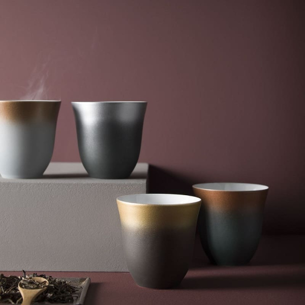 Degrenne Illusions Фарфоровый стакан, 250 мл, коричневый/черный/зеленый