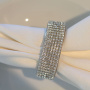 Sophie Villepigue Фарфоровое кольцо для салфетки с кристаллами, 7х2х4 см, белый