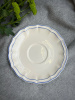 Gien Filet Bleu Monogramme Чайная пара с буквой В, объем - 450 мл, цвет - белый, синий