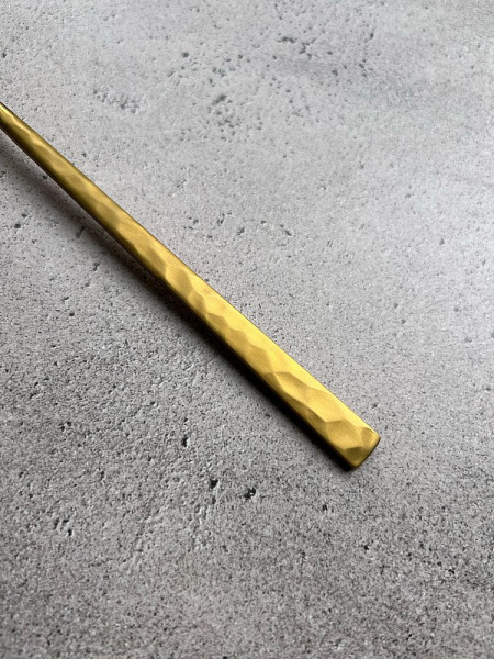 Degrenne Fuse Martele Laiton Чайная ложка, длина - 15 см, цвет - золотой