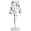 Kartell Big Battery Настольная лампа, размеры: 17х17х37 см, цвет - прозрачный