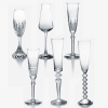 Baccarat Coffret Набор из 6 хрустальных бокалов для шампанского, цвет - прозрачный
