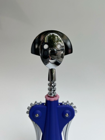 Alessi Anna G. Штопор, размеры: 7х7х24,5h см, цвет - синий