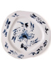 Seletti Classics on Acid Тарелка для основного блюда English Delft, диаметр - 28 см, белый, синий