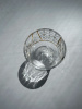 Seletti Kintsugi Стеклянный стакан, размеры: 8,7х8,7х9,5 см, цвет - прозрачный, золотой