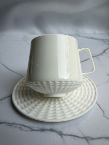 Serax Nido Набор из 2-х чайных пар, объем - 300 мл, диаметр блюдца - 14,5 см, цвет - белый