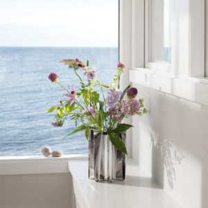 Georg Jensen Frequency Металлическая ваза, 22 см, серебрянный