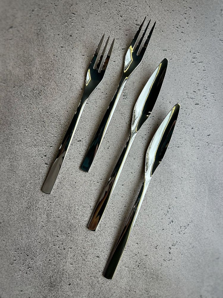 Degrenne Guest Mirror Вилка для рыбы, длина - 19,2 см, цвет - хром блестящий