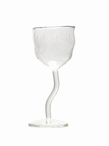 Seletti Classic on Acid Бокал для вина Tree, размеры: 8,5х8,5х19,4 см, цвет - прозрачный