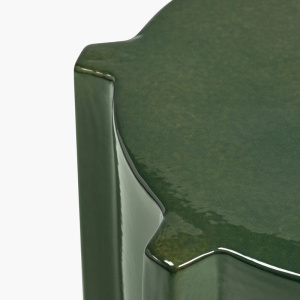 Serax Geometrical Pawn Керамический столик, размеры: 31х31х45h см, цвет - Green (темно-зеленый)