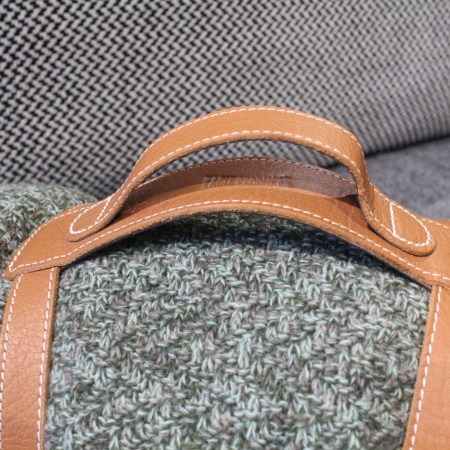 Eagle Кожаный держатель для пледа