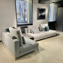 Rolf Benz Nuvola Угловой модульный диван, 393х190х69 см, жемчужно-серый