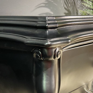 Creazioni Bertino Прикроватная тумба, 67х40х60 см, черный