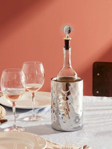 Alessi Anna G. Стоппер для бутылки, размеры: 4х4х10h см, цвет - голубой