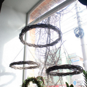 Boltze Набор из 3 венков - подвесов, диаметр 40-60 см