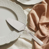 Alessi Dressed Лопатка для торта с рельефным узором на задней поверхности ручки, нержавеющая сталь