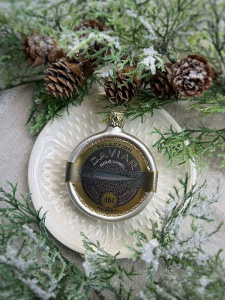 Inge Glas Стеклянная елочная игрушка Осетровая икра, высота - 7,5 см