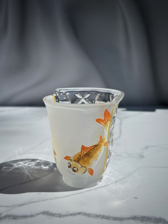 Seletti Hybrid Набор из 3 стеклянных стаканов Aglaura, цвет - прозрачный, разноцветный