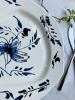 Seletti Classics on Acid Тарелка для основного блюда English Delft, диаметр - 28 см, белый, синий