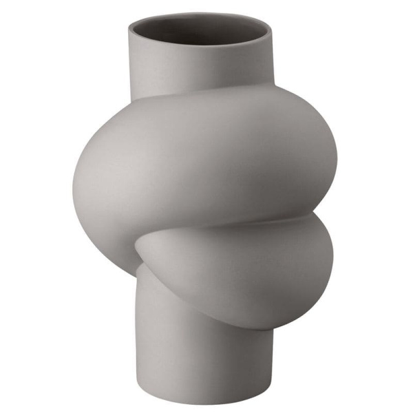 Rosenthal Node Фарфоровая ваза, размеры: 18х18х25,5 см, цвет - Lava (серый)