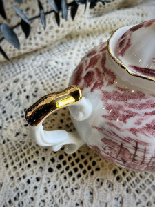 Seletti Hybrid Фарфоровый чайник Smeraldina, размеры: 15*15*13h см, белый, синий, красный