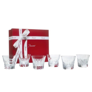 Baccarat Everyday Classic Набор из 6 хрустальных бокалов, объем - 200 мл, высота -8,5 см, прозрачный