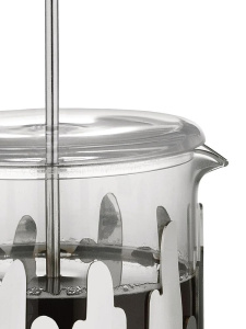 Alessi Barkoffee Заварочный чайник или кофейник с прессом, объем - 720 мл, цвет - полированная сталь