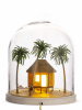 Seletti My Little Настольная лампа Holiday с куполом, размеры: 25,5х25,5х26,8h см