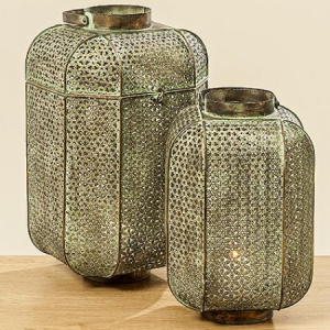 Boltze Violo s/2 Подсвечники, 38 - 49 см, золото, железо