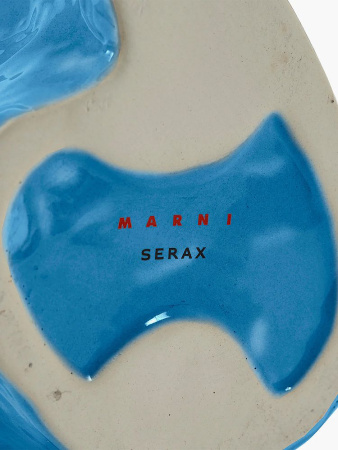Serax MARNI Owl S Маленькая ваза Сова, размеры: 16,5х15,5х23h см, цвет - насыщенный синий