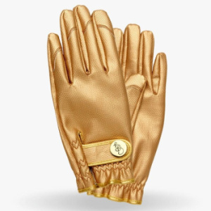 Garden Glory Садовые перчатки из эко-кожи Gold Digger, размер - S, цвет - золотой
