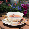 Seletti Hybrid Фарфоровая чайная пара Kannauj, 10,5х10,8х5,7 см, белый, черный, красный
