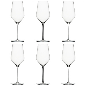 Zalto Denk Art White Wine Набор из 6 стеклянных бокалов для белого вина, 23 см, 400 мл, прозрачный