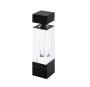 Abhika Стеклянная бутыль для парфюма, 5х5х20 см, прозрачный/черный