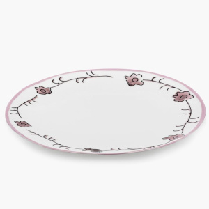 Serax Marni Midnight Flowers Набор из 2-х тарелок с рисунком Dark Viola MF, диаметр - 24 см