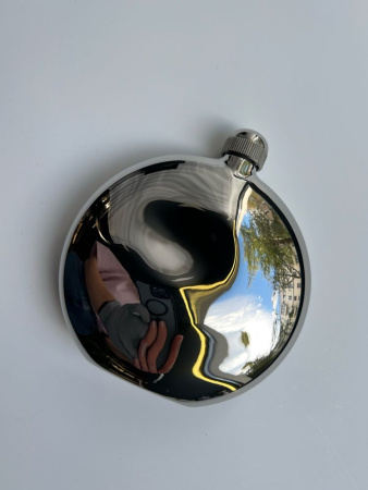 Alessi Shot Hip Flask Фляга из нержавеющей стали, объем - 150 мл