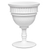 Qeeboo Capitol Кофейный столик, размеры: 44 x 44 x 60h см, цвет - белый матовый