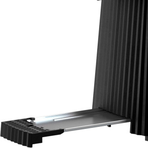 Alessi Plisse Электрический тостер, размеры: 34х18,5х25h, цвет - черный матовый