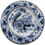 Seletti Classics on Acid Тарелка для супа Flower Bird, диаметр - 25,7 см, цвет - белый, синий