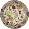 Gien Millefleurs Тарелка для канапе, диаметр - 16,5 см, цвет - белый, разноцветный